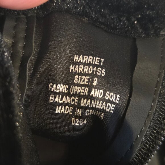 Betsey Johnson Womens Harriet Black Ankle Boots Shoes Size 9 Rhinestone Clusters - Picture 13 of 16